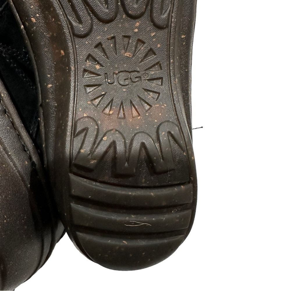 UGG Black Anila Slip-on Shoe Fleece Lined Shoe - Picture 9 of 9